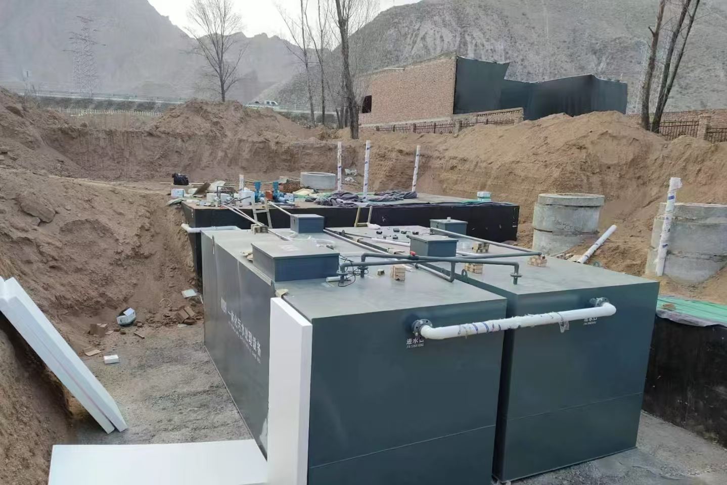 平房一体化污水处理设备